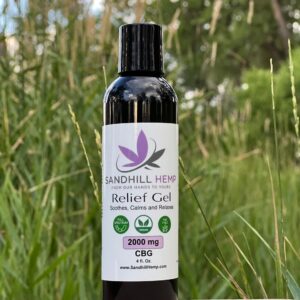 2,000mg CBG/CBGA Relief Gel | Full Spectrum | 4 oz (1)