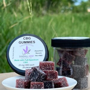 25mg CBG/CBGA per Gummy | Full Spectrum | 30 Gummies